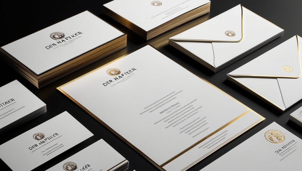 Exklusives Briefpapier für Geschäftsbriefe mit Briefumschlag drucken