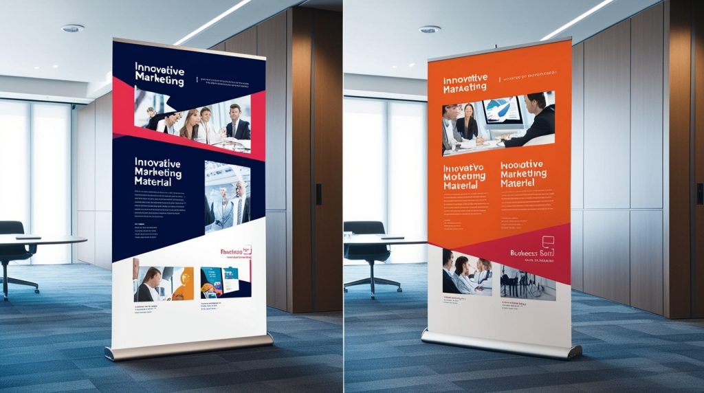 Fehler beim Roll-up Display Banner Grafikdesign vermeiden