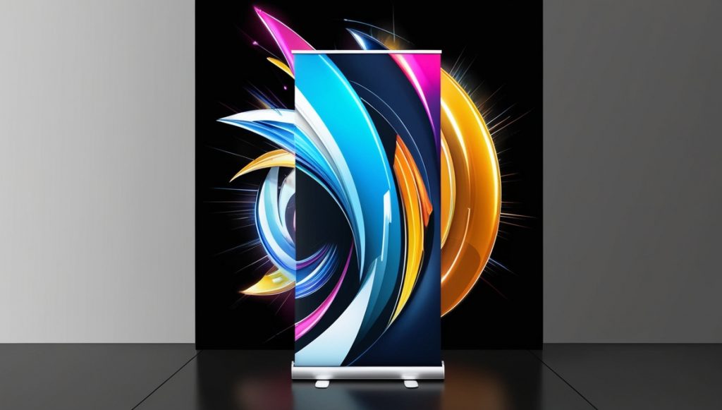 Individuell bedrucktes Roll-Up Display Banner - austauschbar