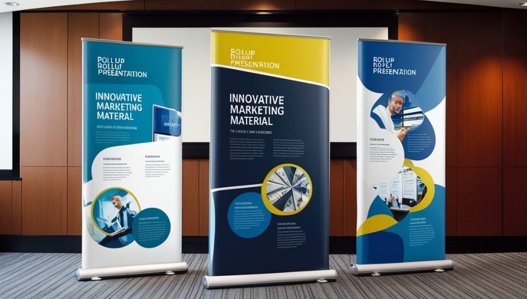 Professionelles Roll-up-Display drucken für Siegburg
