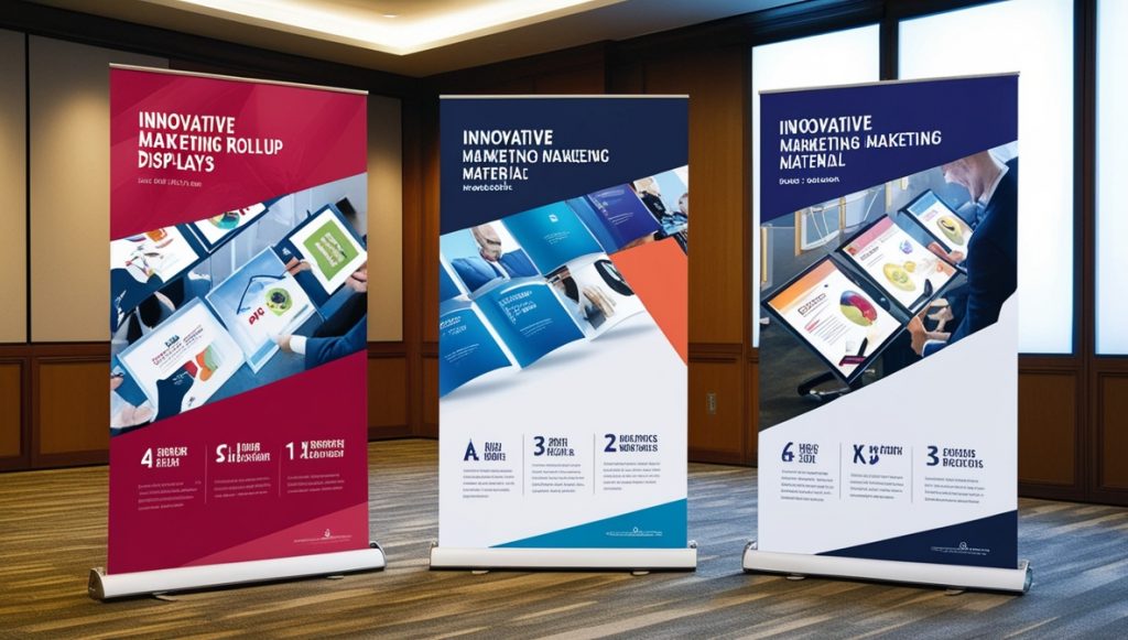 Roll-up-Displays drucken in Klagenfurt. Für Ihren Messeauftritt und Ihre Konferenz.