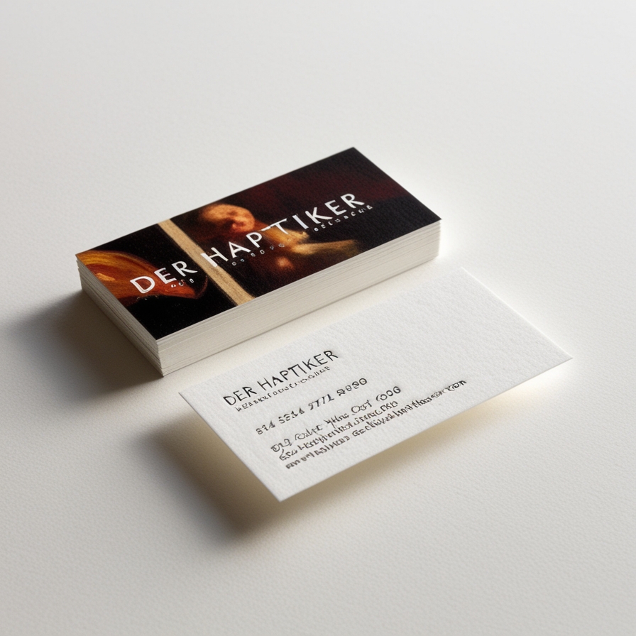 Letterpress Visitenkarte: Rückseite mit einem Foto bedrucken?
