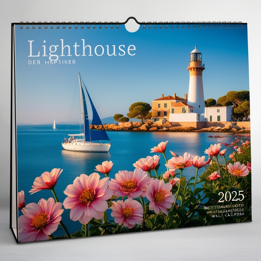 Tischkalender drucken Bonn 2025 - Lighthouse