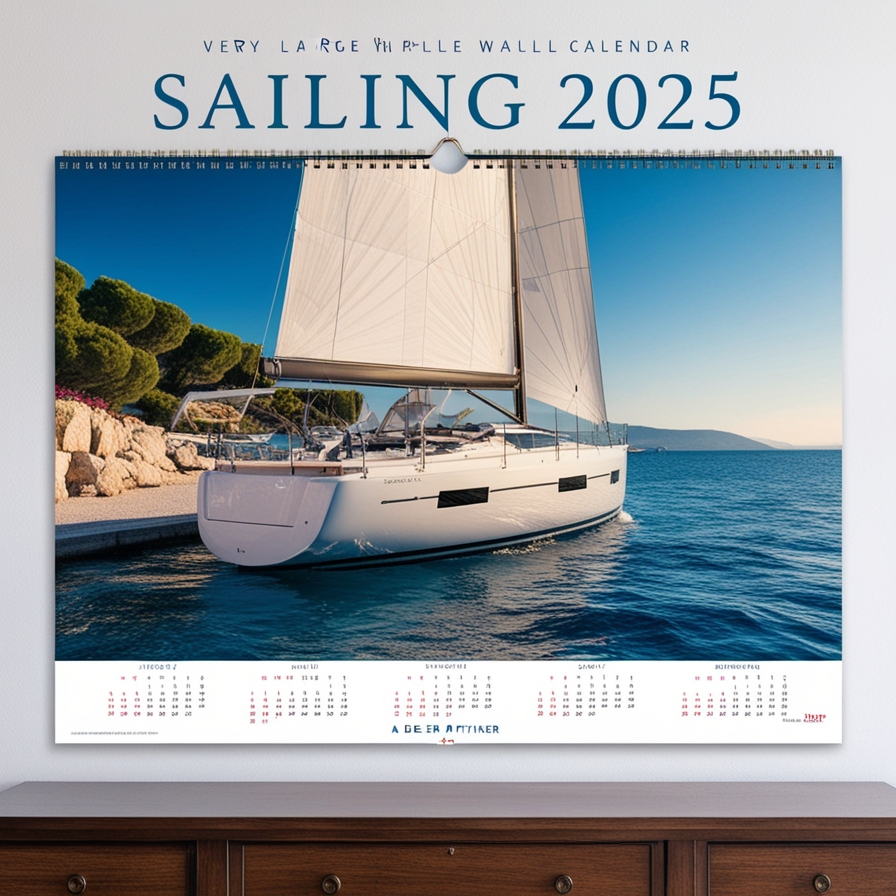 Wand-Kalender drucken in Bonn Sailing 2025