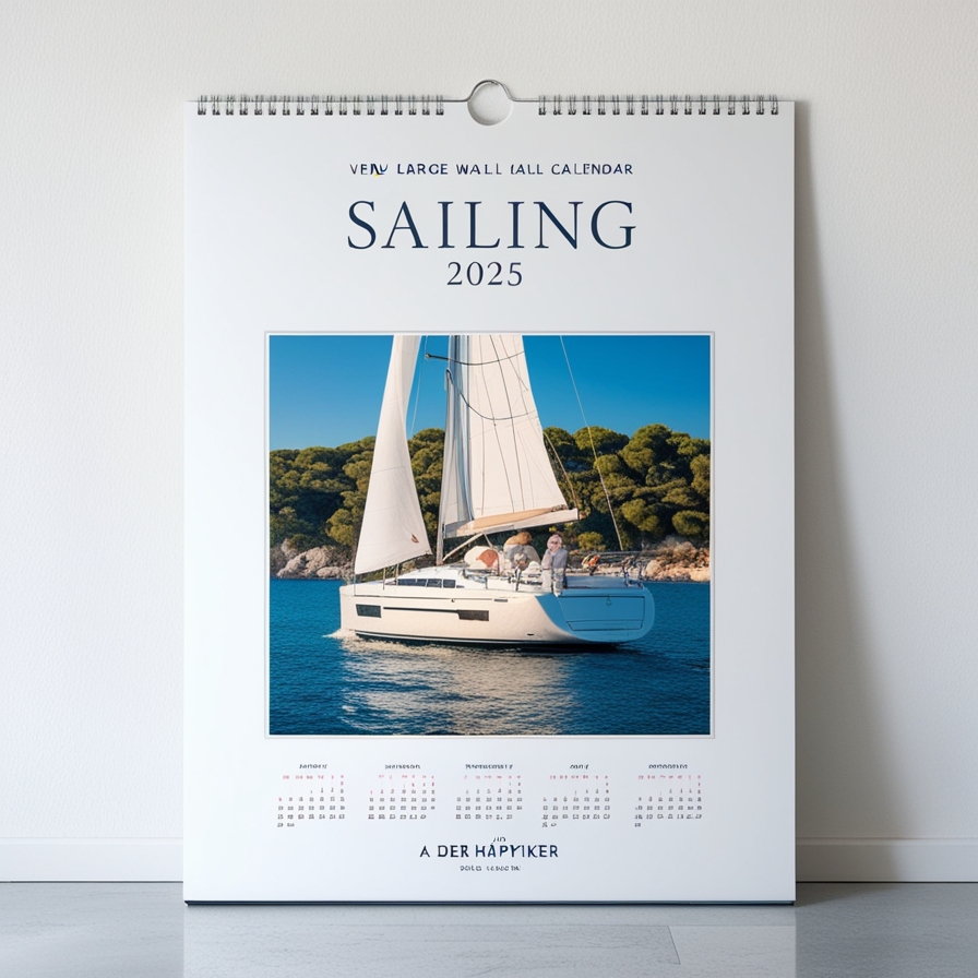 Wandkalender 2025 drucken Klagenfurt - Segeln